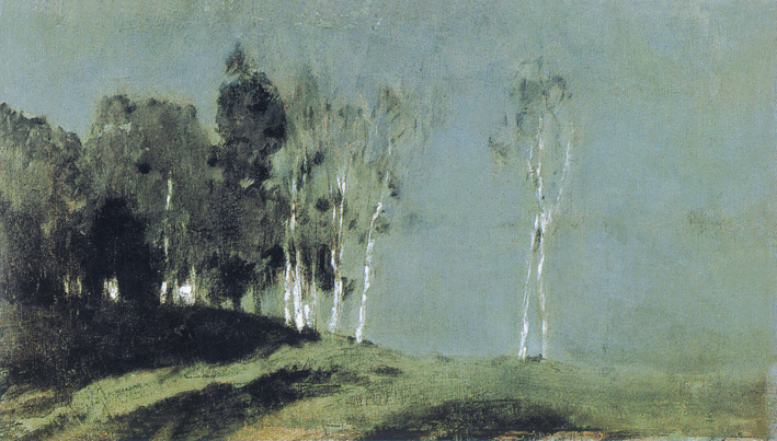  伊萨克·列维坦 Levitan，Isaak Iliich —— 月夜
